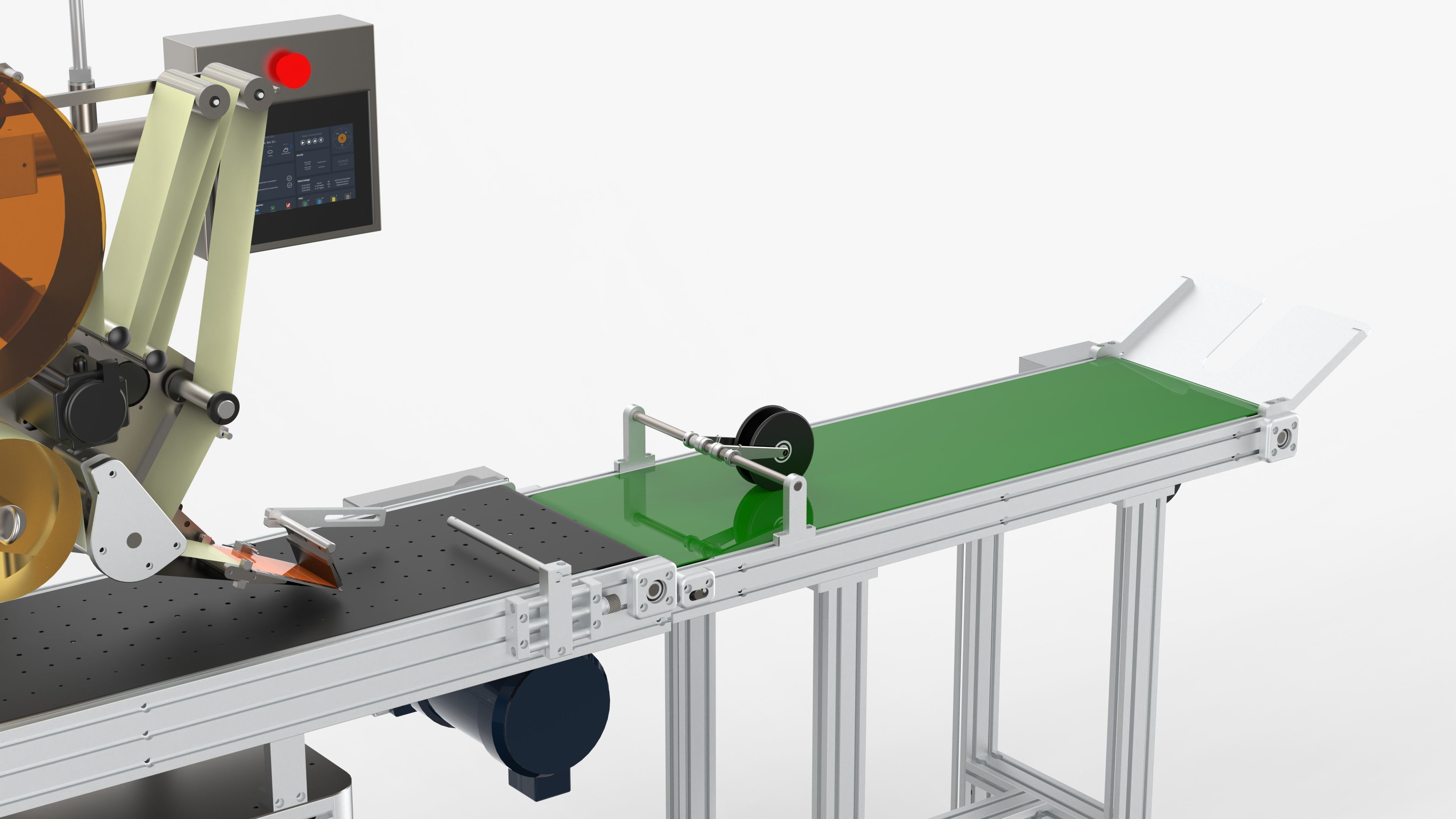 Automatic Labeling Machine 3D model_18