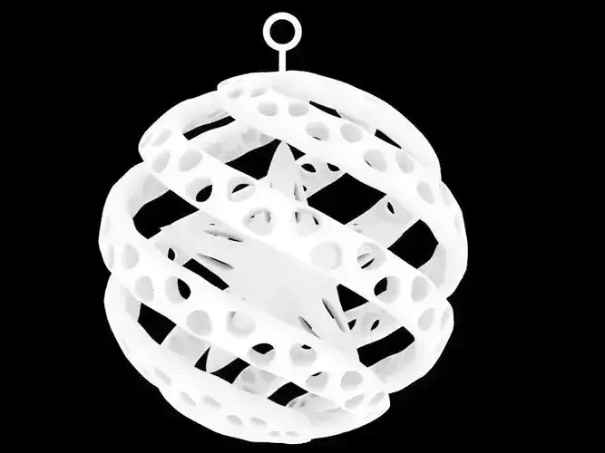 Christmas Starball 3D print model