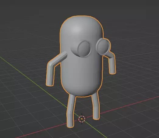 minion Free low-poly 3D model_0