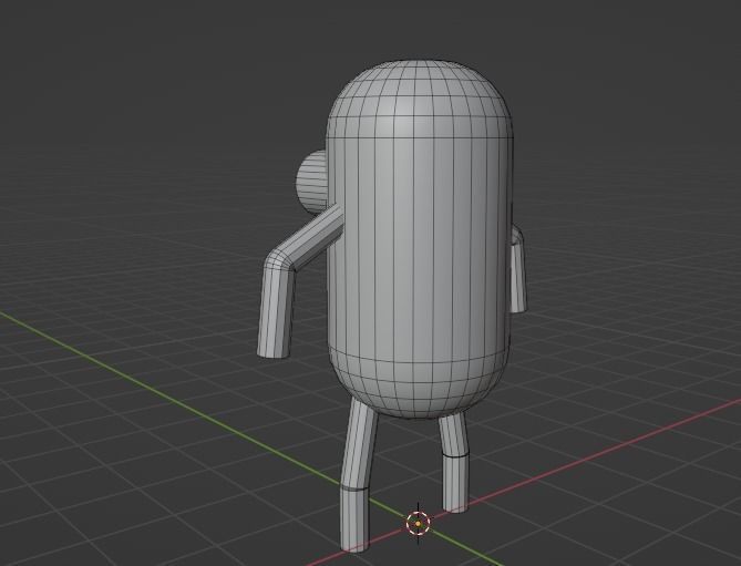 minion Free low-poly 3D model_3