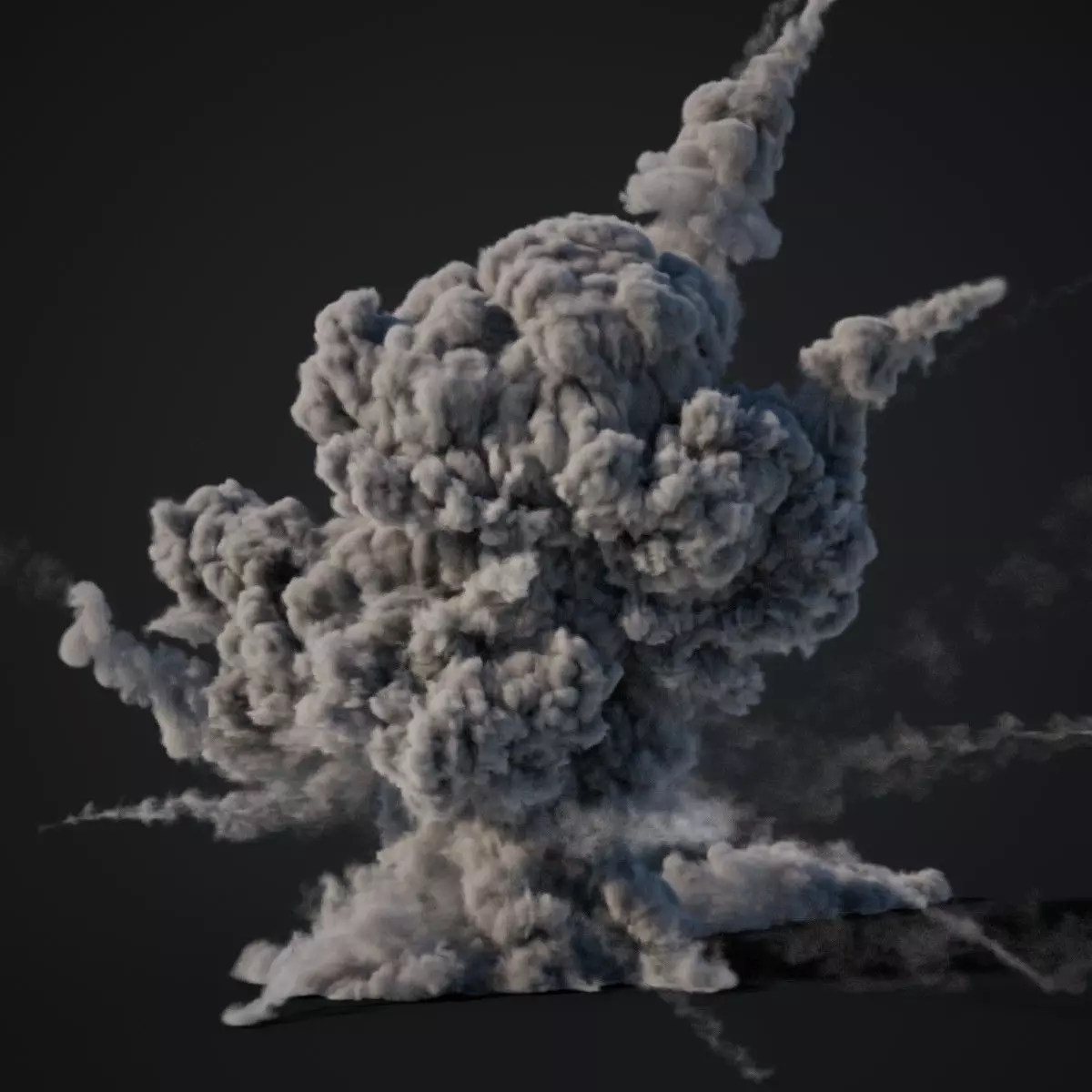 VDB Animated Explosion 15 vol1 3D model_0