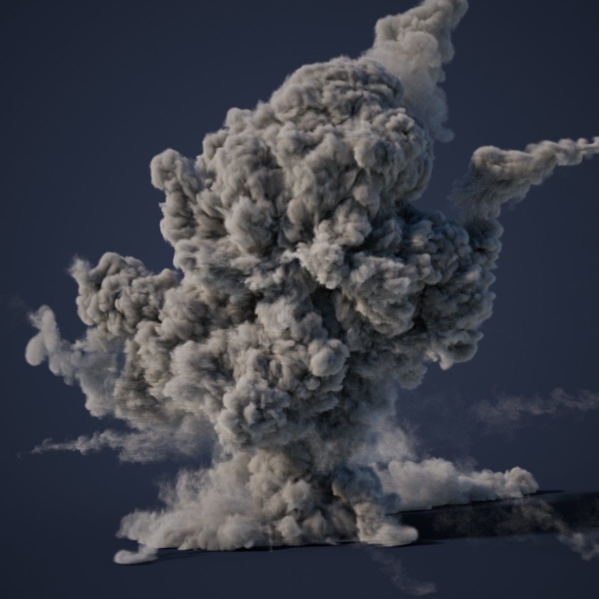 VDB Animated Explosion 15 vol1 3D model_4