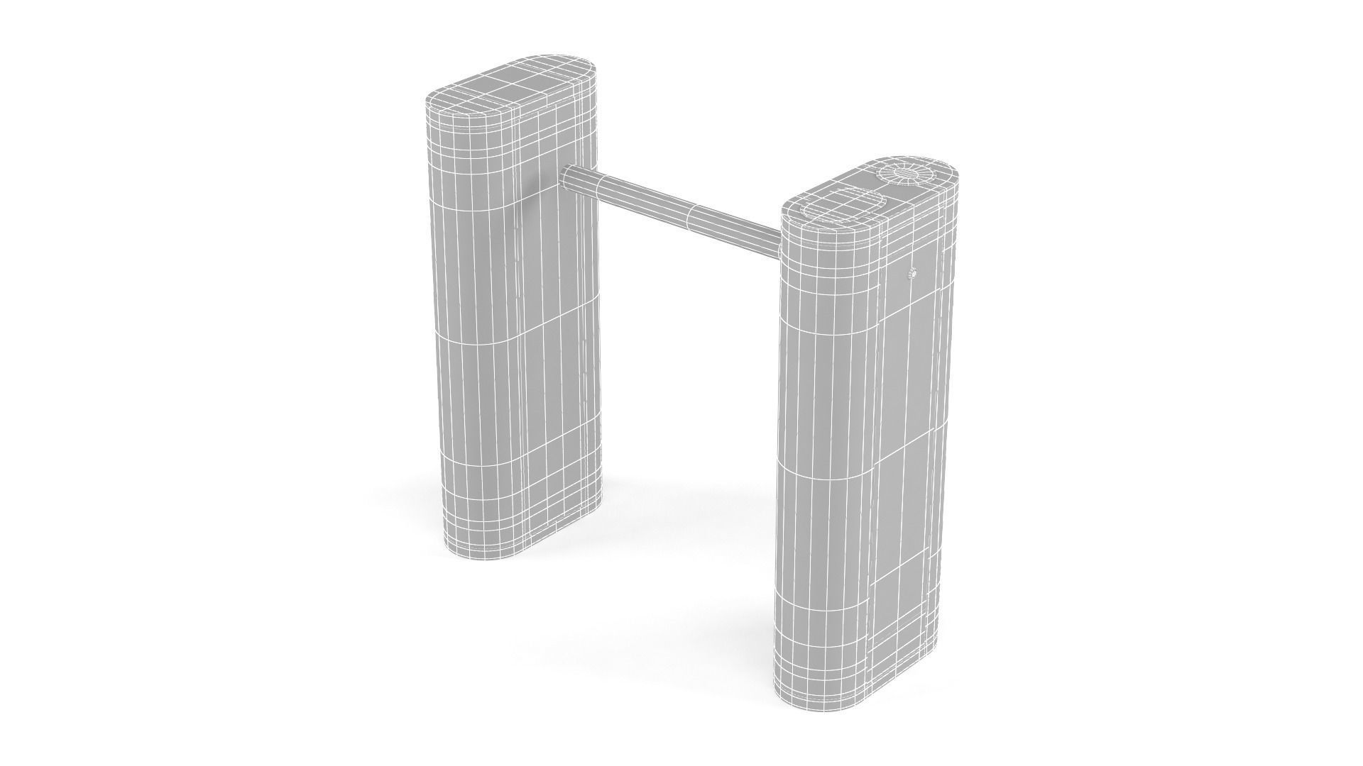 Turnstile Gate 3D model_8
