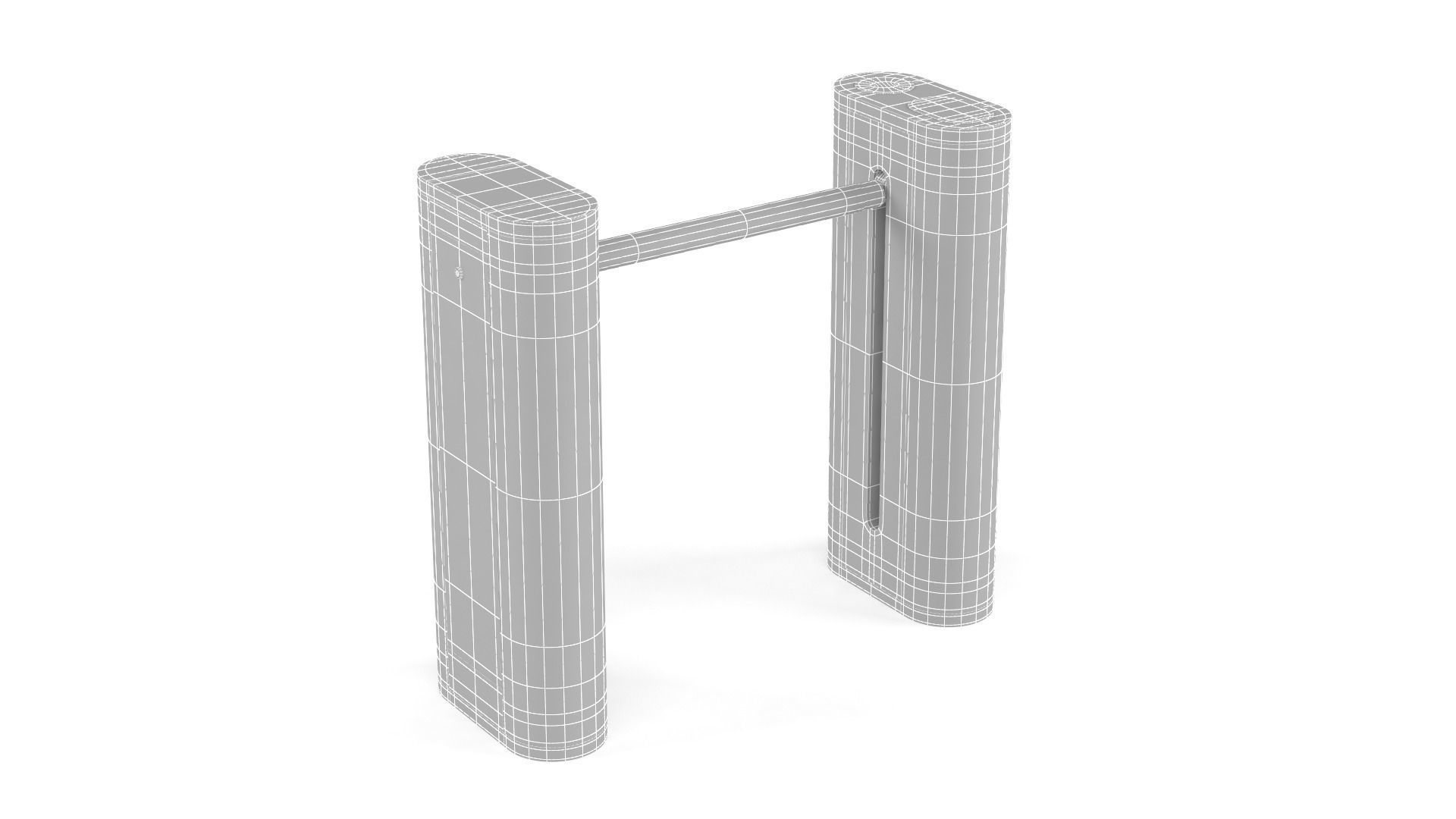 Turnstile Gate 3D model_6