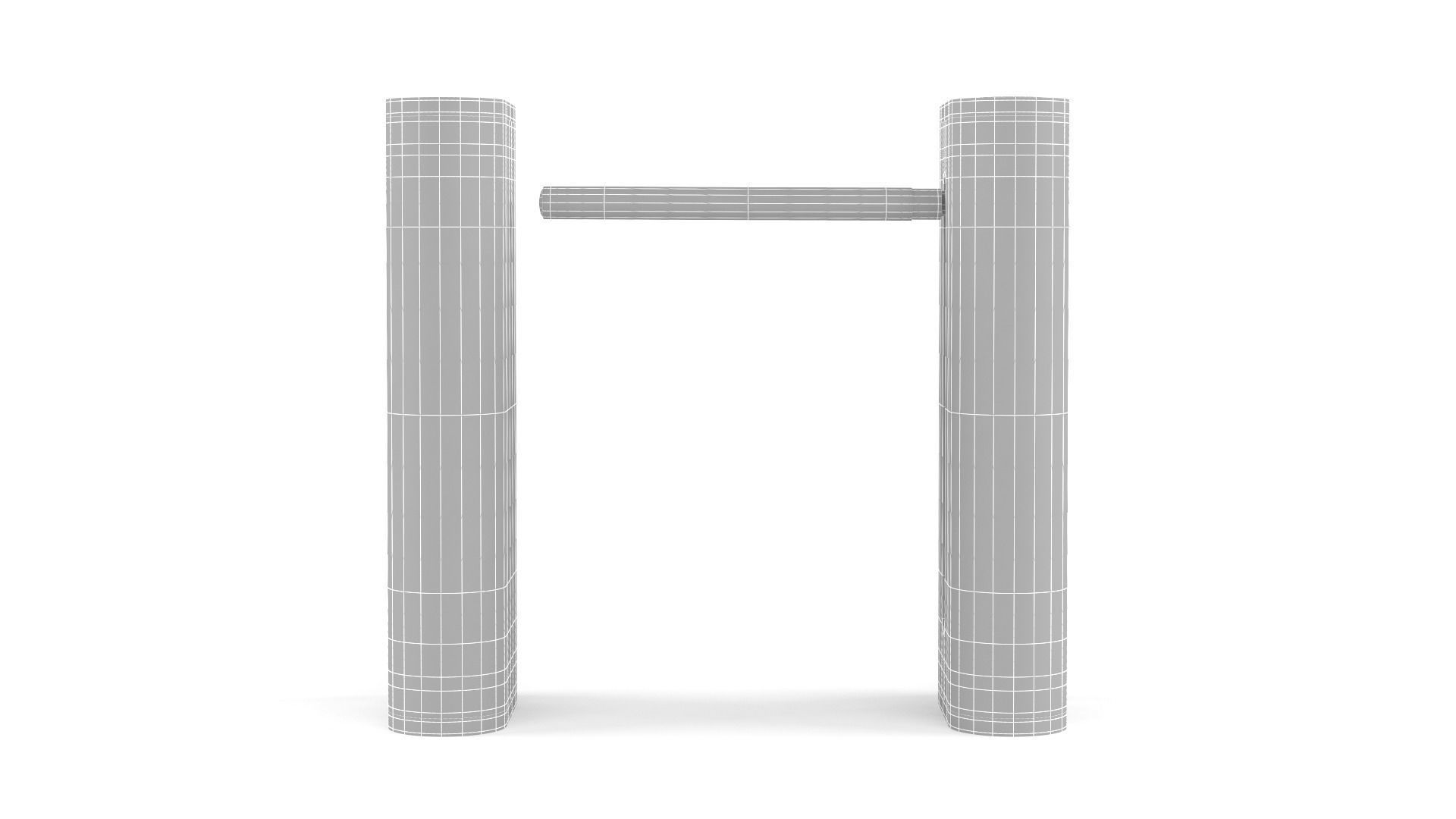 Turnstile Gate 3D model_7