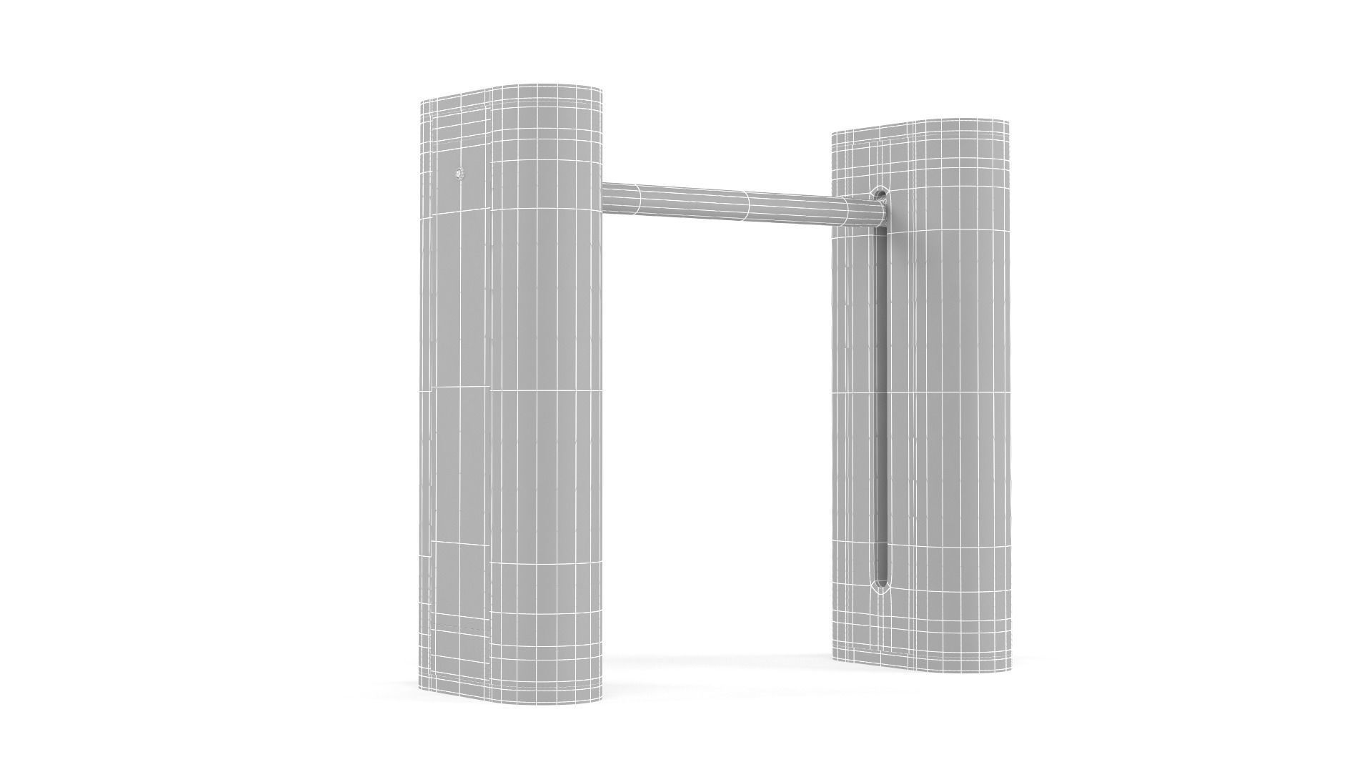 Turnstile Gate 3D model_11