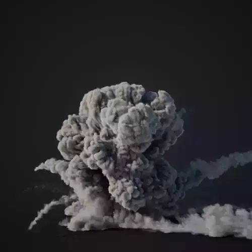 VDB Animated Explosion 14 vol1