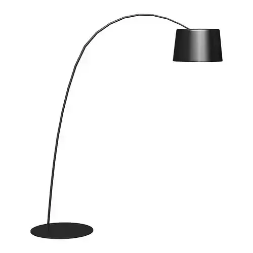 Twiggy by Foscarini Floor Lamp black