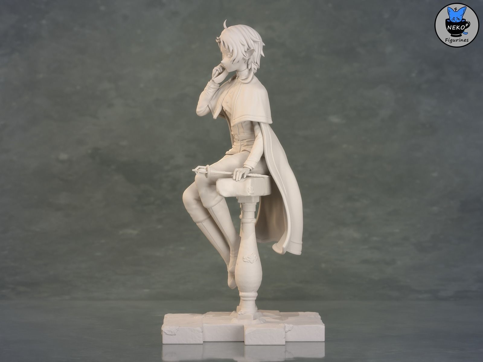 Sylphy - Mushoku Tensei Anime STL for 3D Printing 3D print model_15