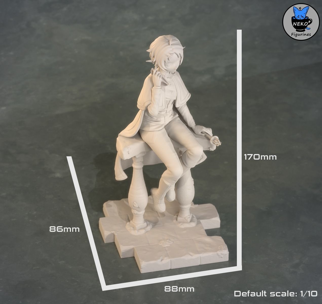 Sylphy - Mushoku Tensei Anime STL for 3D Printing 3D print model_9