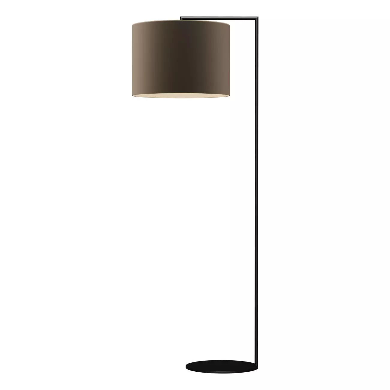 Outdoor designer lamp Read Noon by Zeitraum grey 3D model_0