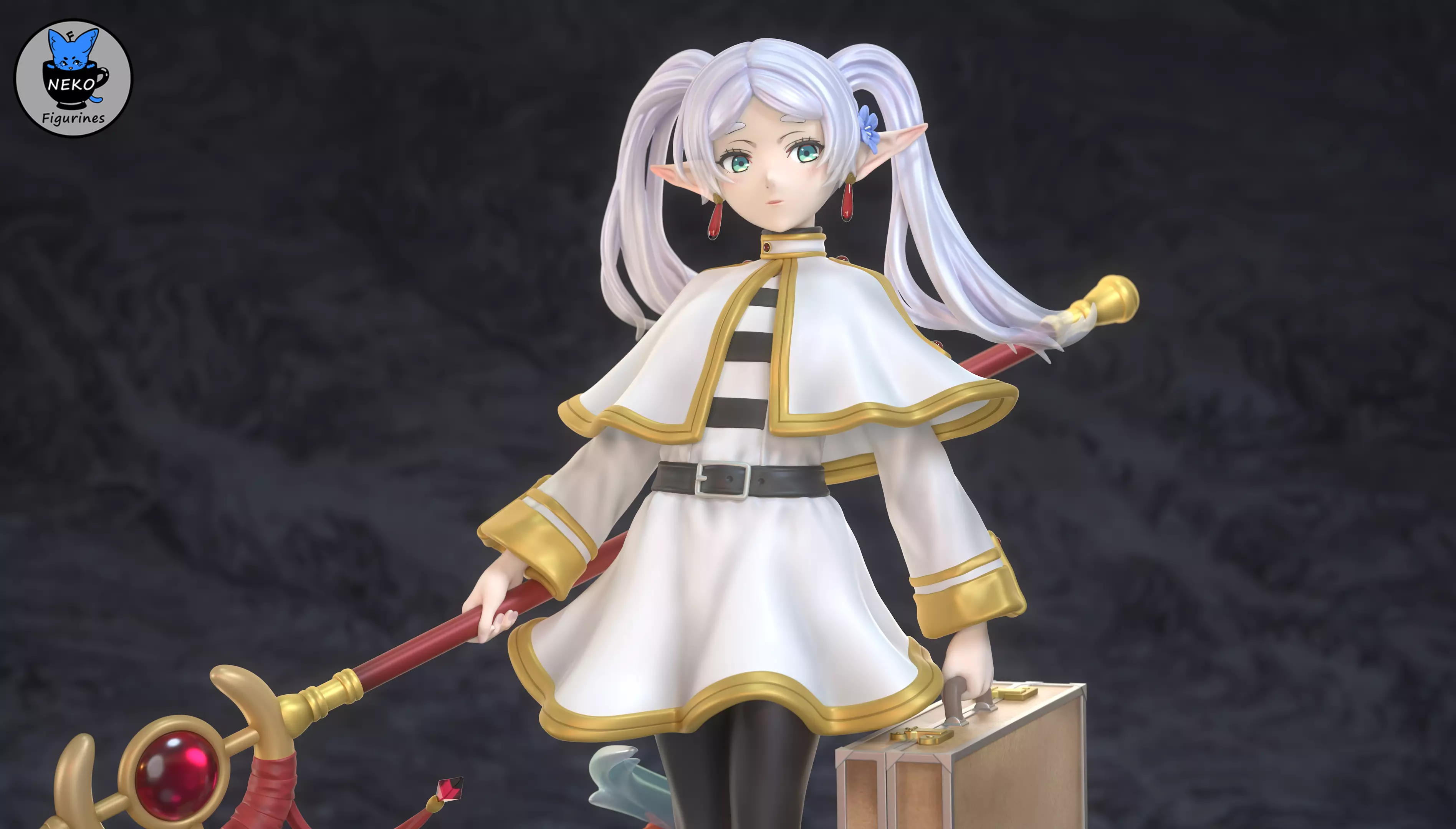 Frieren - Sousou no Frieren Anime Figurine for 3D Printing 3D print model_0