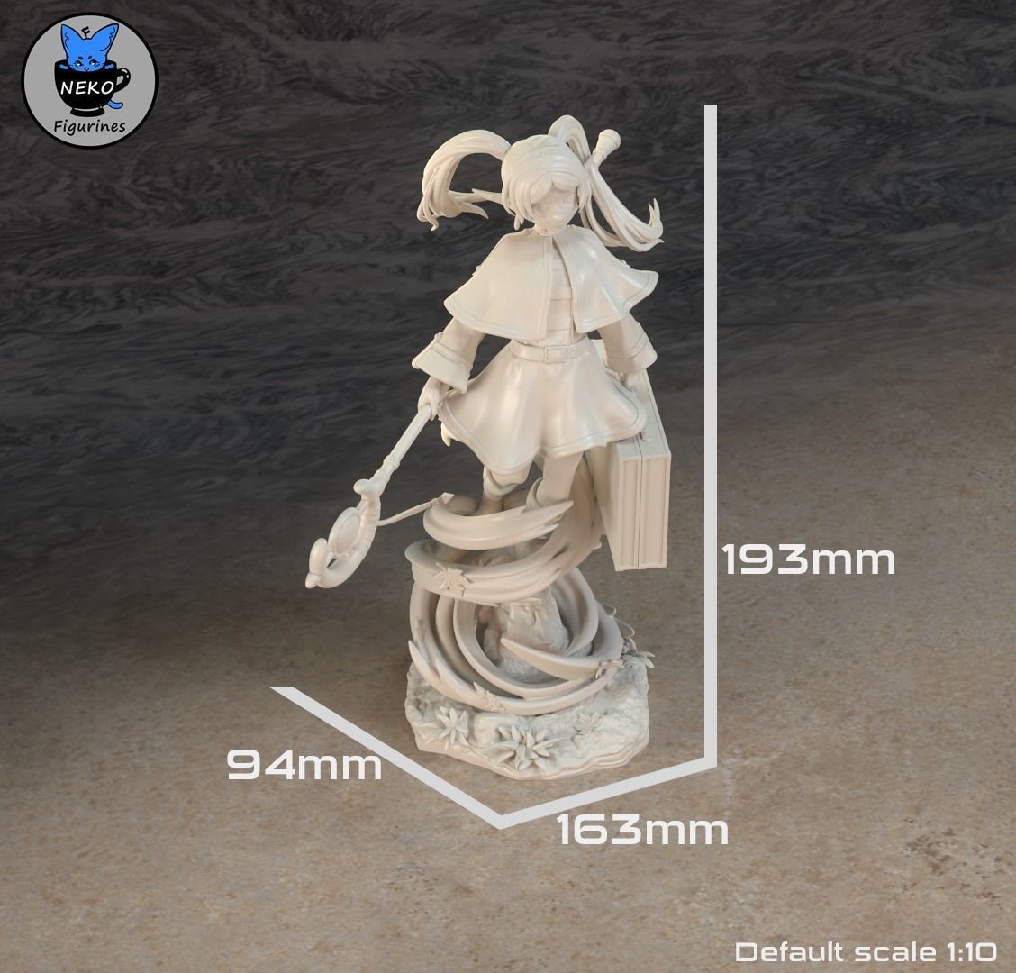 Frieren - Sousou no Frieren Anime Figurine for 3D Printing 3D print model_8