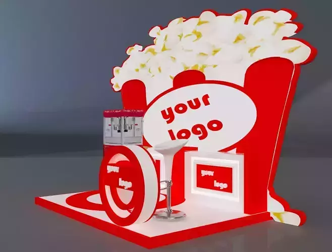 Booth Exhibition Stand a208