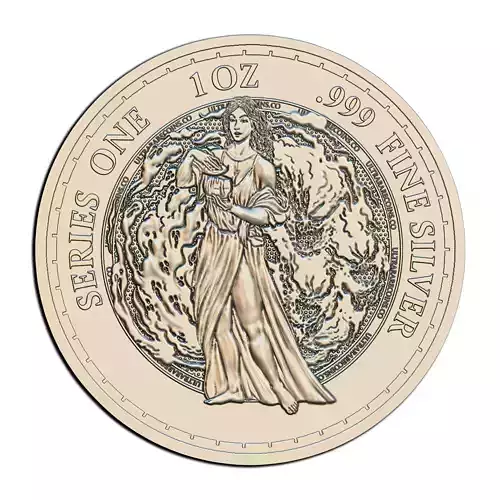 Silver Coin 3D print model