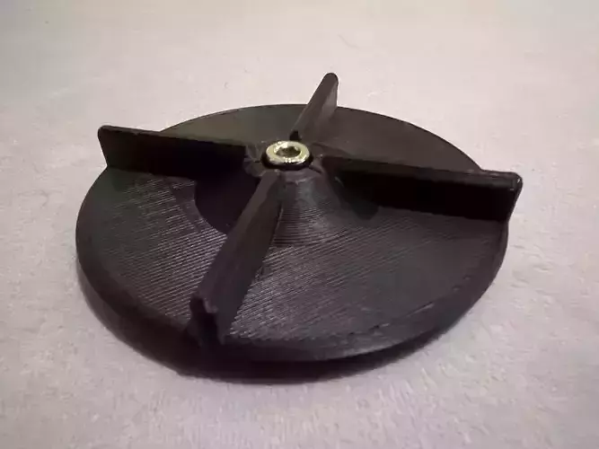 Improved Rotor for the Creality UW-02 Wash and Cure 3D print model