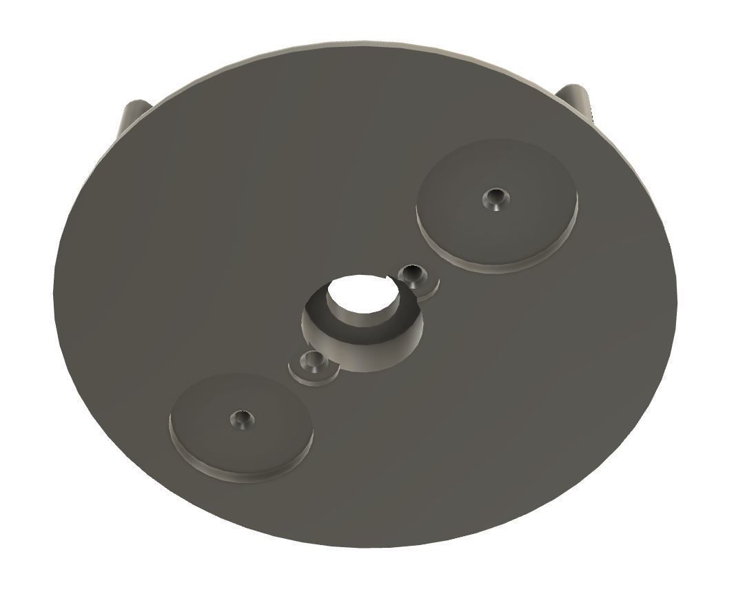 Improved Rotor for the Creality UW-02 Wash and Cure 3D print model_5