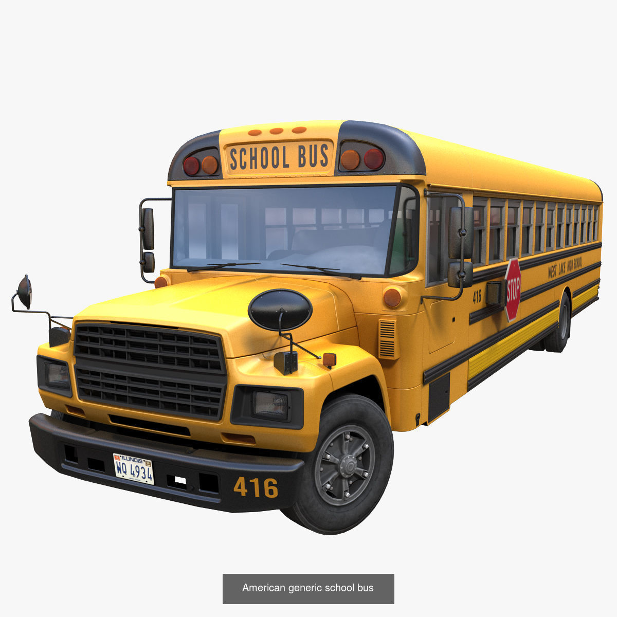 Municipal vehicles 3D Model Collection_34