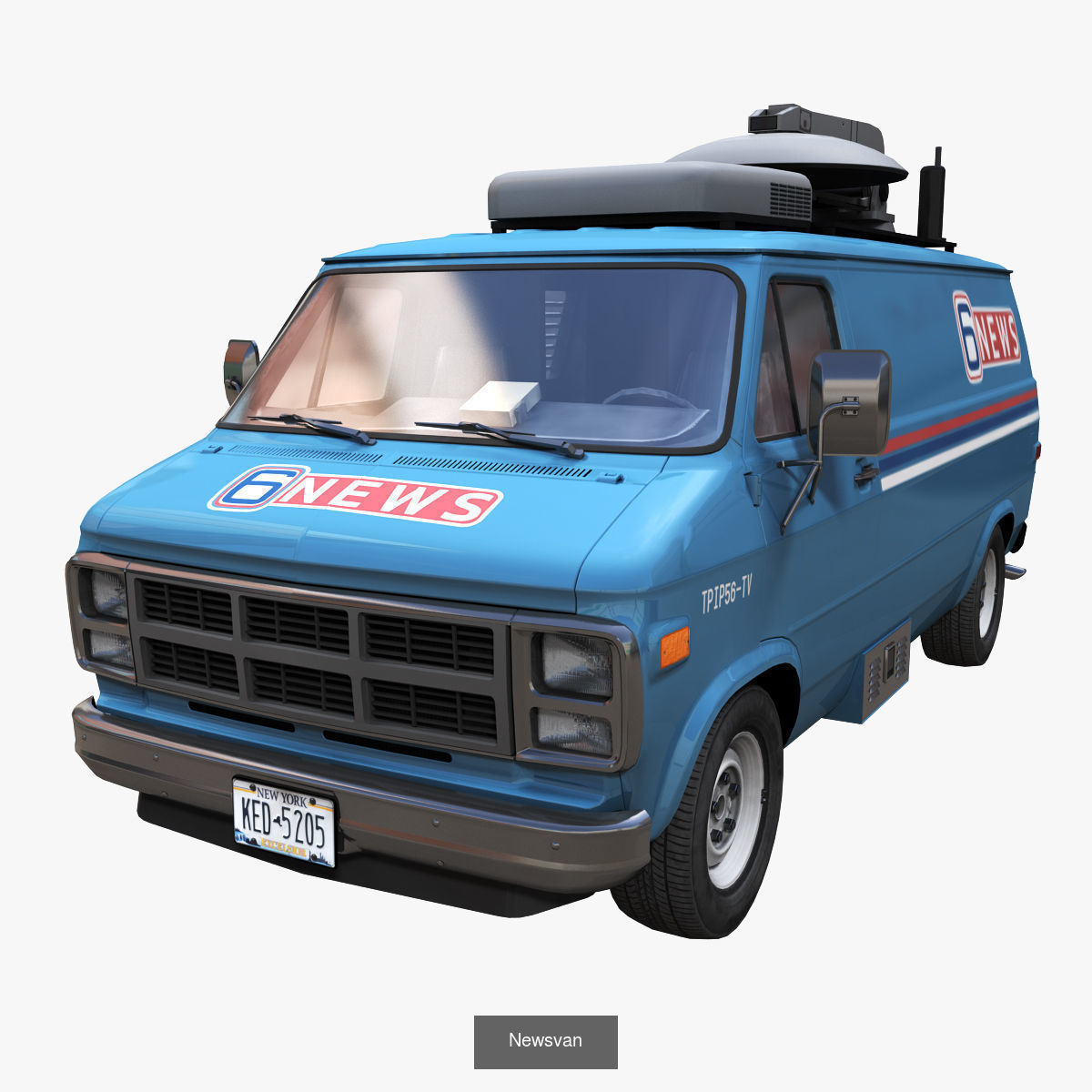 Municipal vehicles 3D Model Collection_43
