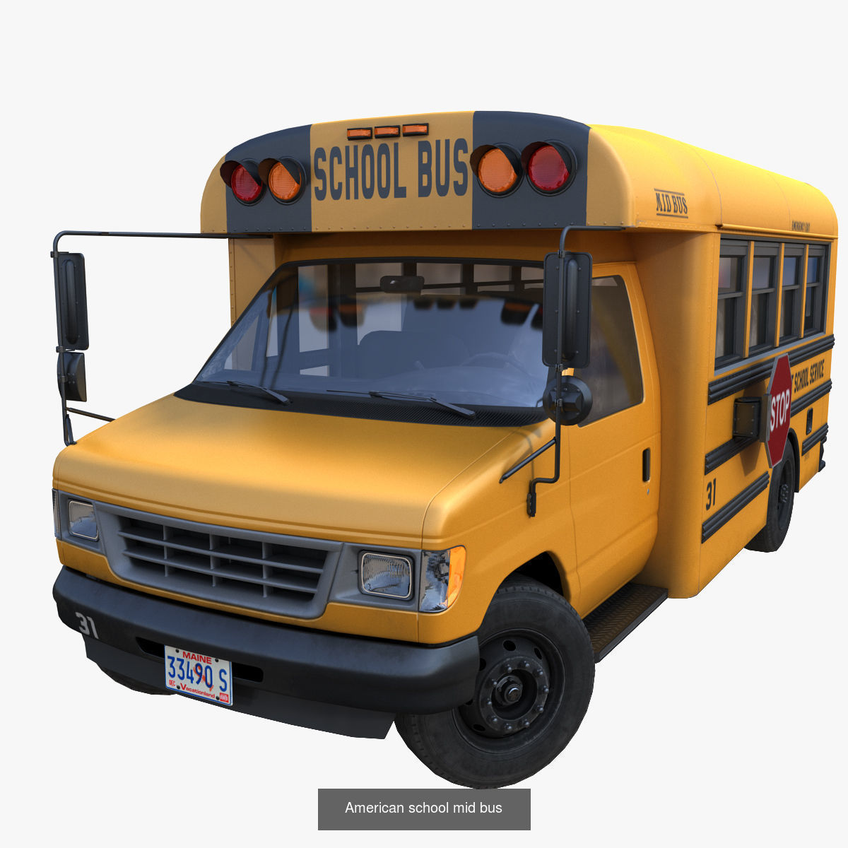 Municipal vehicles 3D Model Collection_23