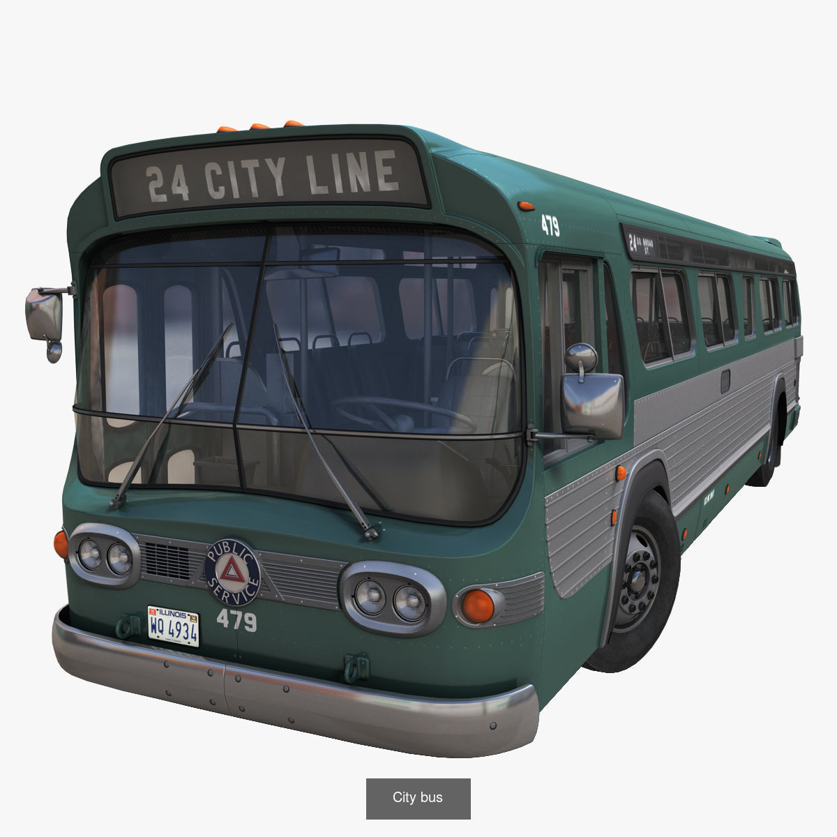 Municipal vehicles 3D Model Collection_45