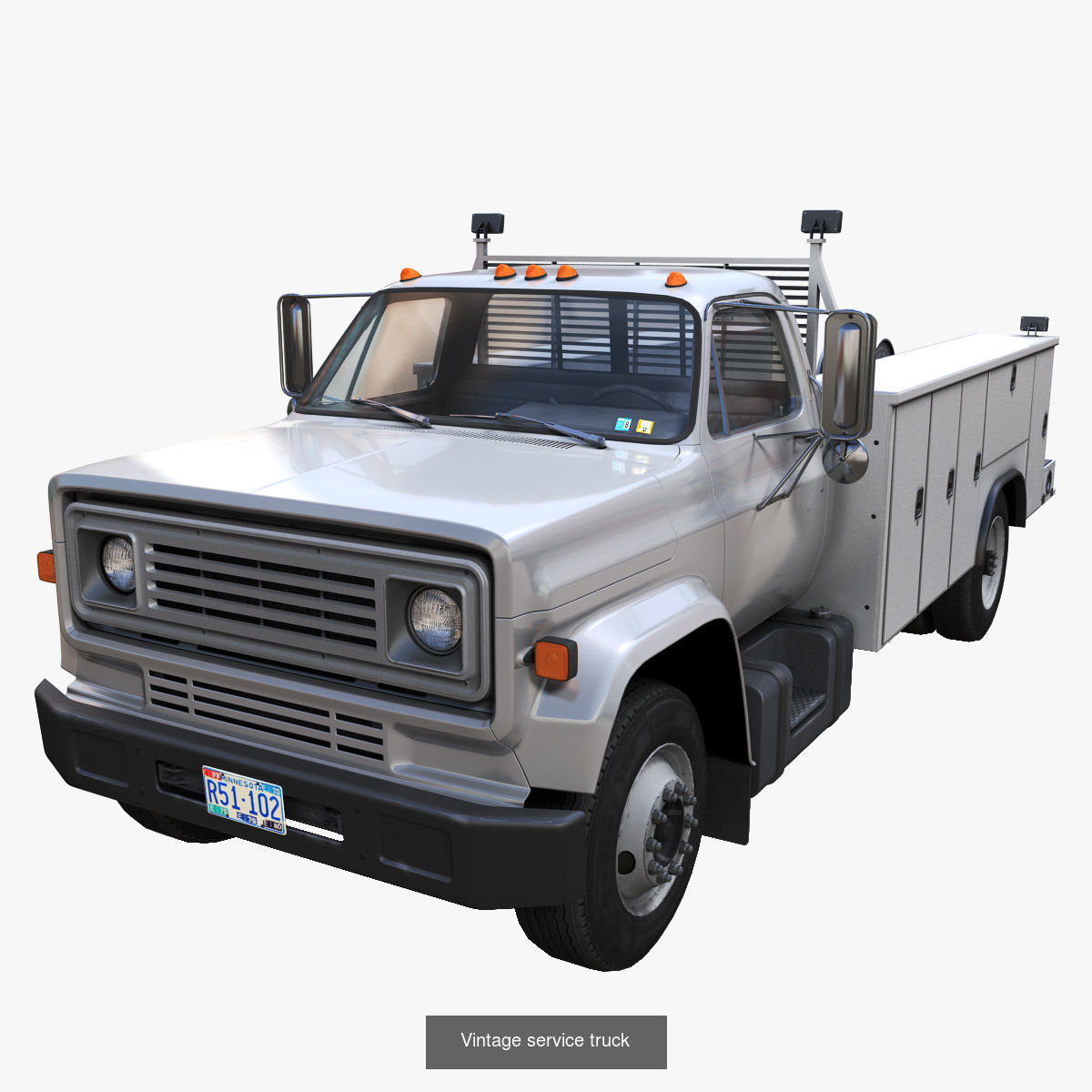 Municipal vehicles 3D Model Collection_48