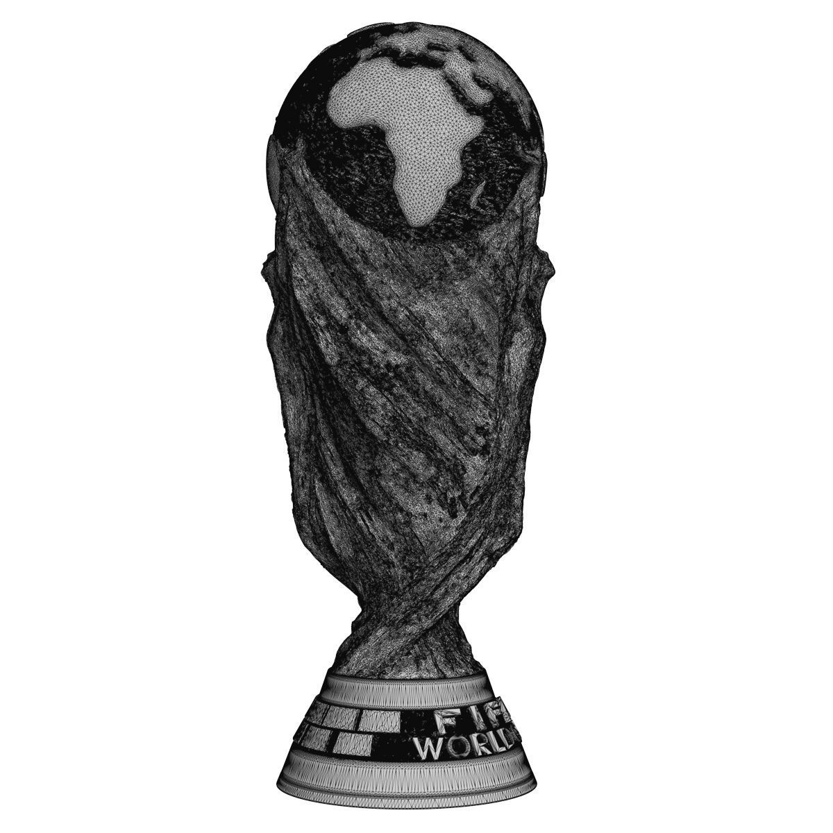 FIFA World Cup Trophy 3D print model_11