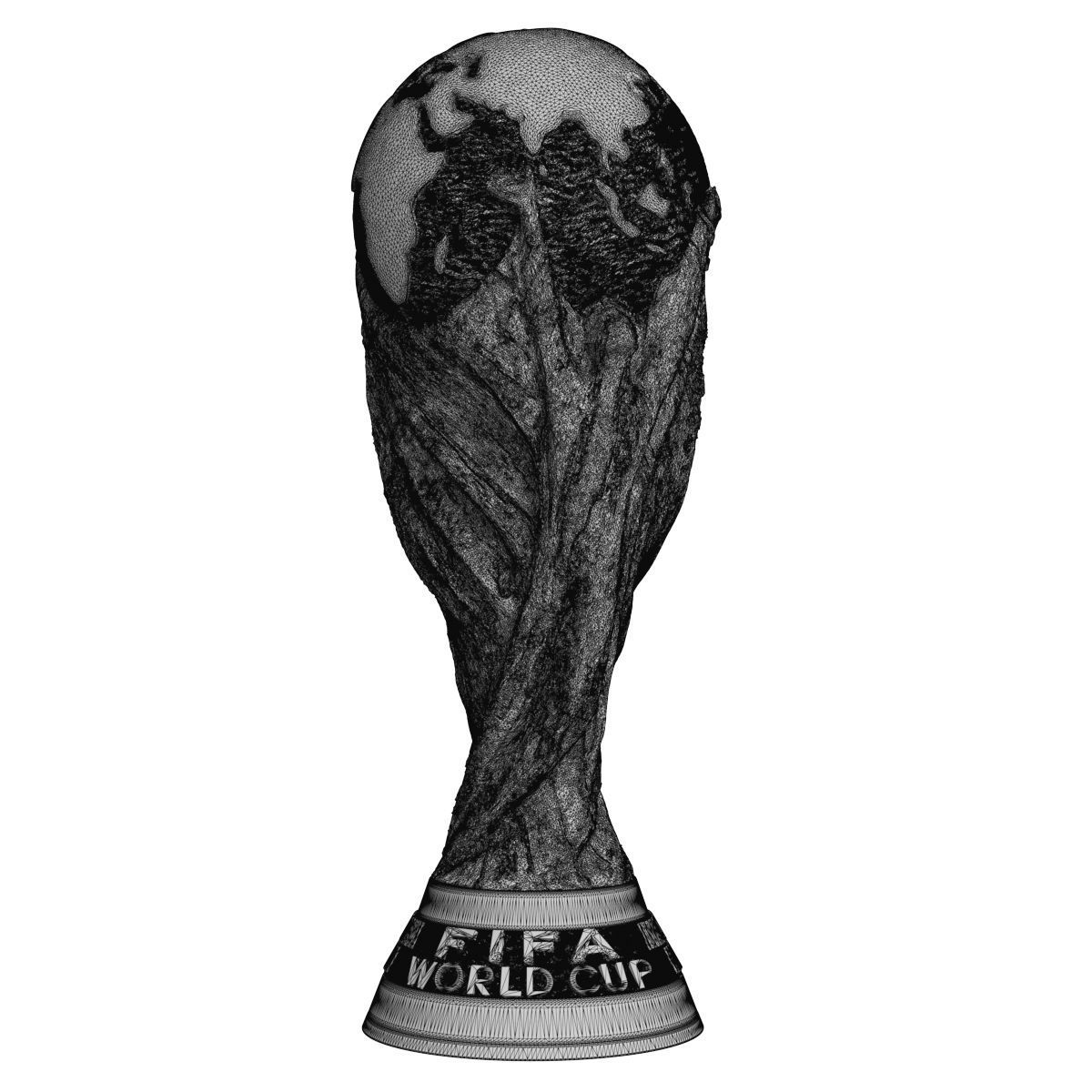 FIFA World Cup Trophy 3D print model_10