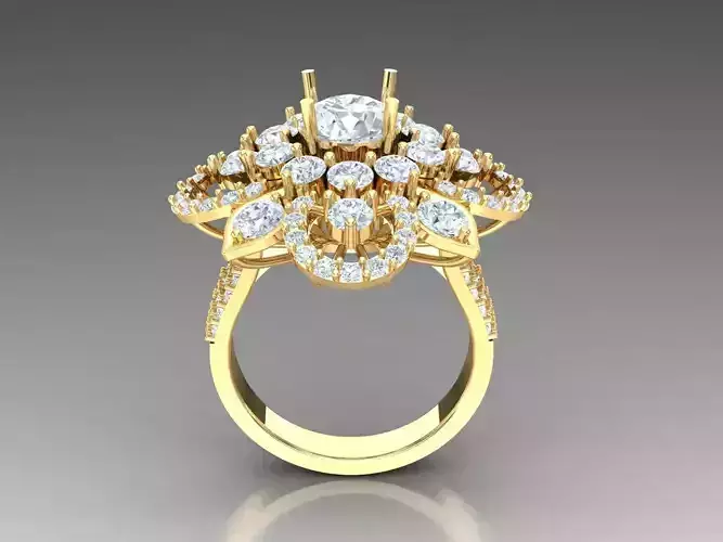 engagement ring 14k gold  1WR38