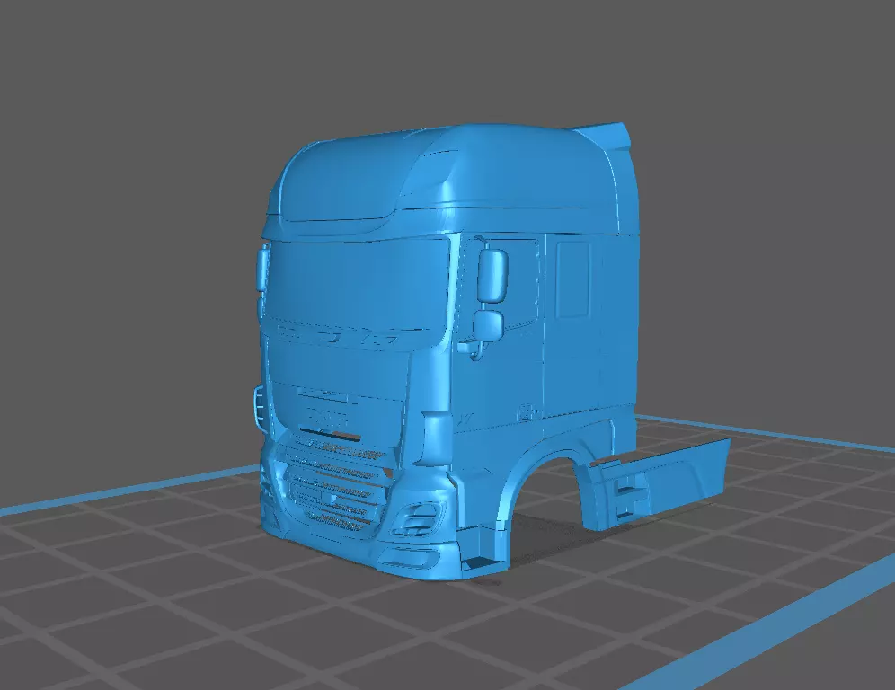 DAF 106 XF EURO 6 2018 TRUCK 3D print model
