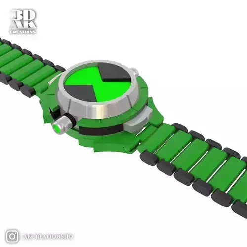 Ben 10 Omnitrix - Flexible Strap STL