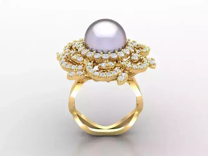 Solitaire Ring Engagement Ring  Engagement Jewelry 1WR9