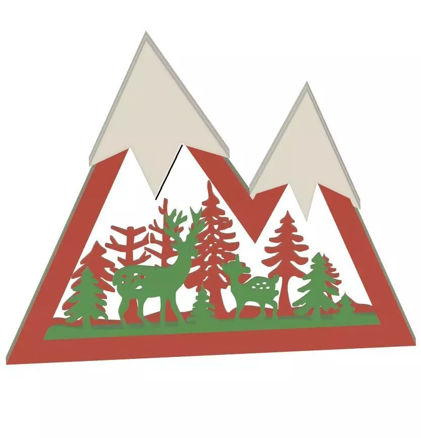 noel christmas 3D print model_0