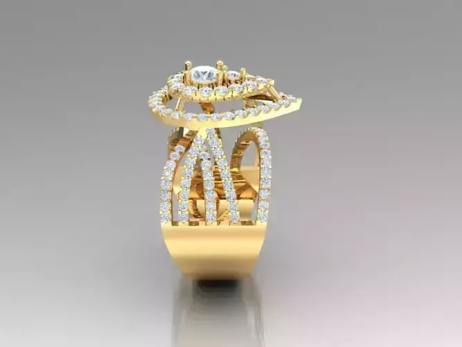 Solitaire Ring Engagement Ring  Engagement Jewelry WR34