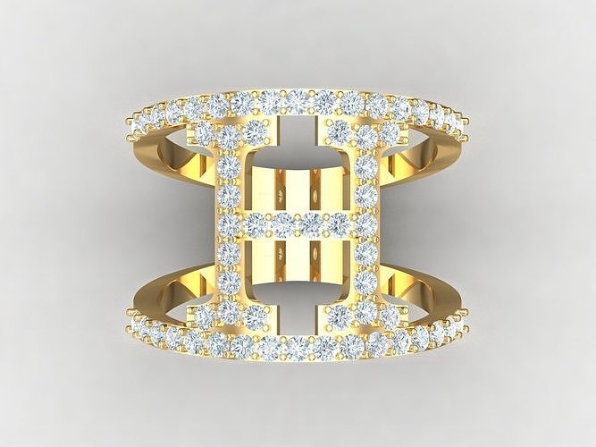 Solitaire Ring Engagement Ring  Engagement Jewelry 1WR28 3D print model