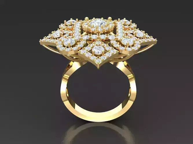 Solitaire Ring Engagement Ring  Engagement Jewelry 1WR23