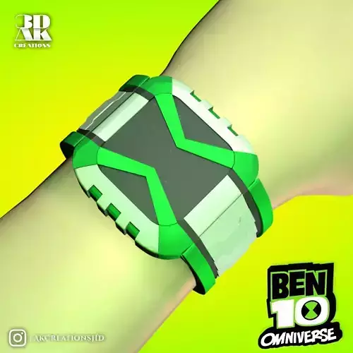Ben 10 Omniverse Omnitrix - 3d Printable STL