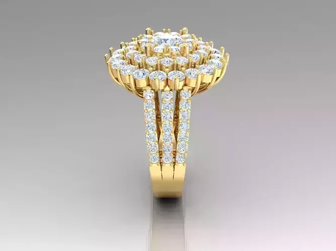 Solitaire Ring Engagement Ring  Engagement Jewelry 1WR16