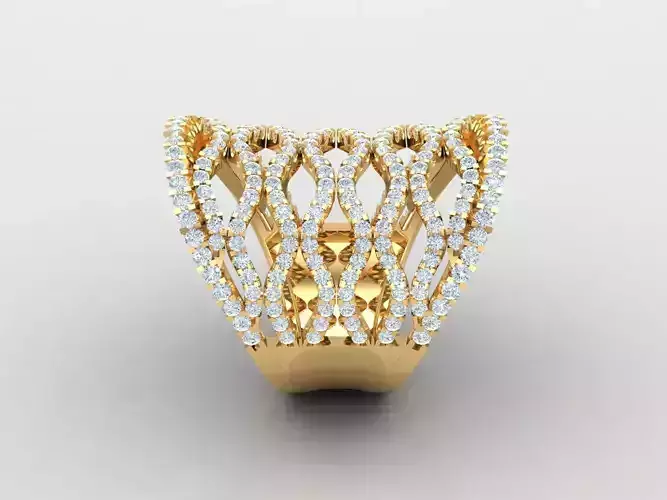 Solitaire Ring Engagement Ring  Engagement Jewelry 1WR13