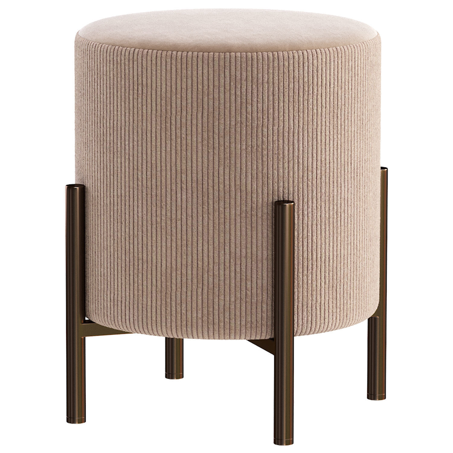 Pouf Laren 3D model_1