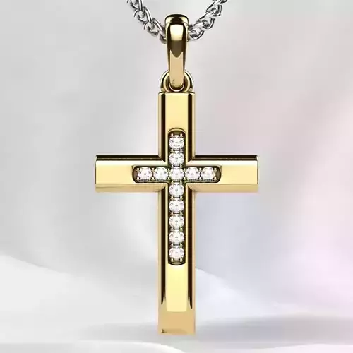 Cross 3D print model