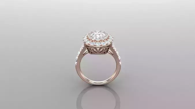 fashion Oval diamond ring for women R49