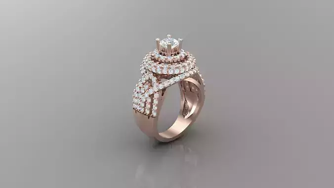Morganite Engagement Ring R37