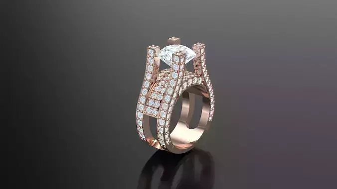 Morganite Engagement Ring R35