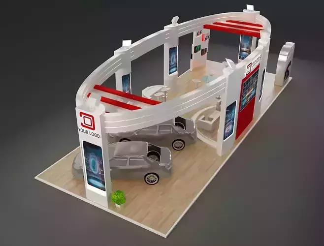  Booth Exhibition Stand a225