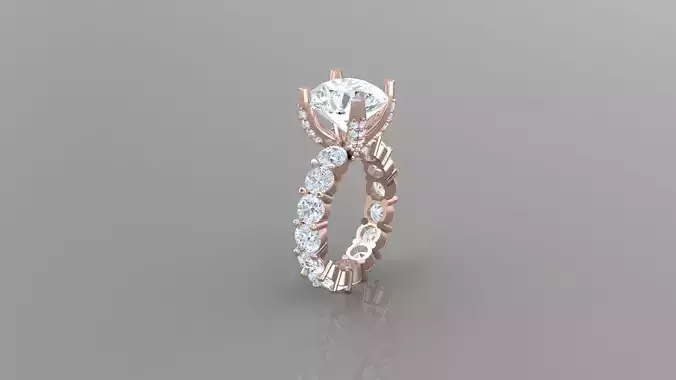 Morganite Engagement Ring R29