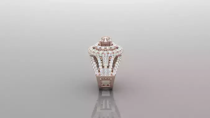 Morganite Engagement Ring R26