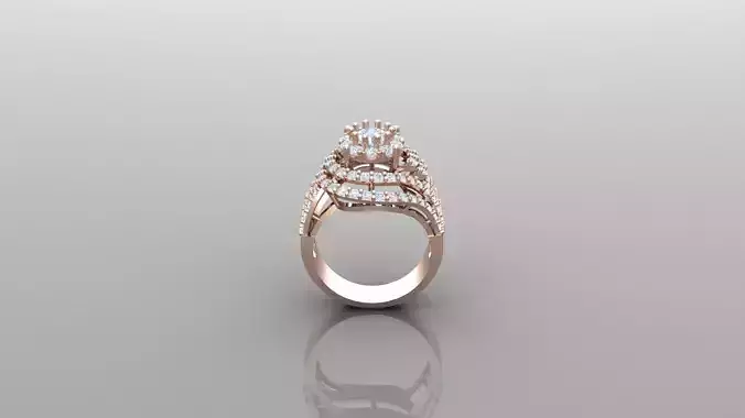 Morganite Engagement Ring R25