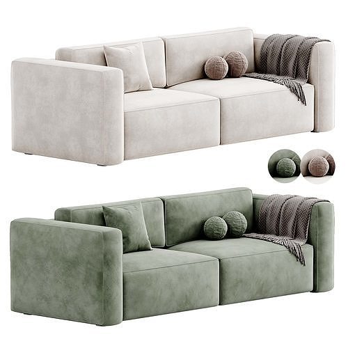 Henry Sofa By Kare Design 3D model