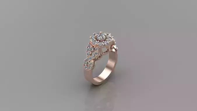 18k gold Wedding ring R10